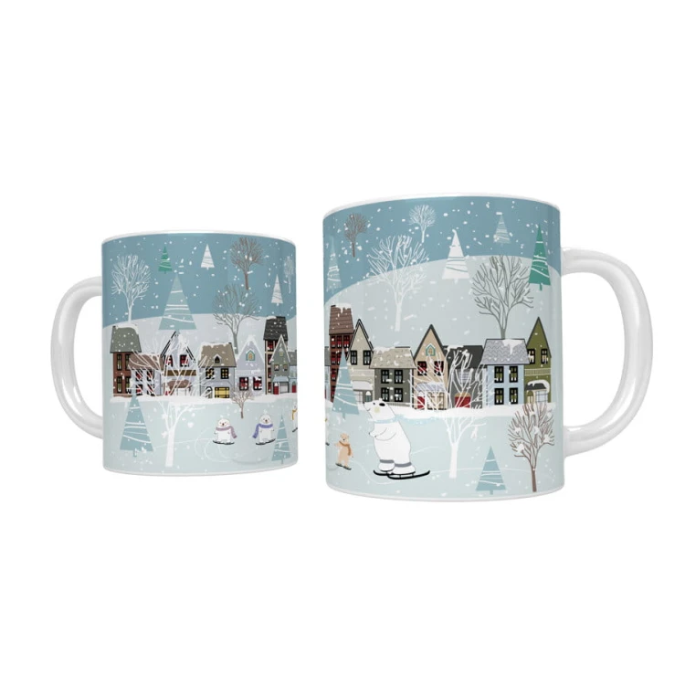 Kubek na święta Zimowe zabawy