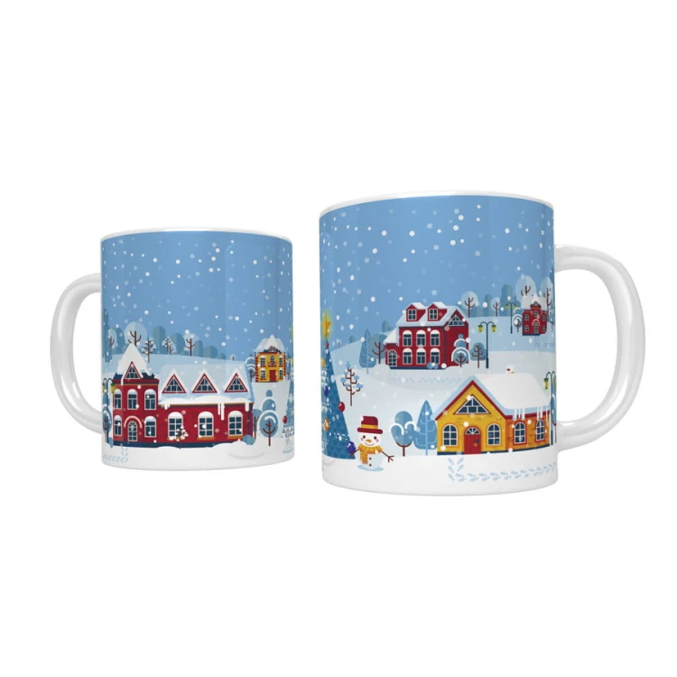 Winter Town Mug