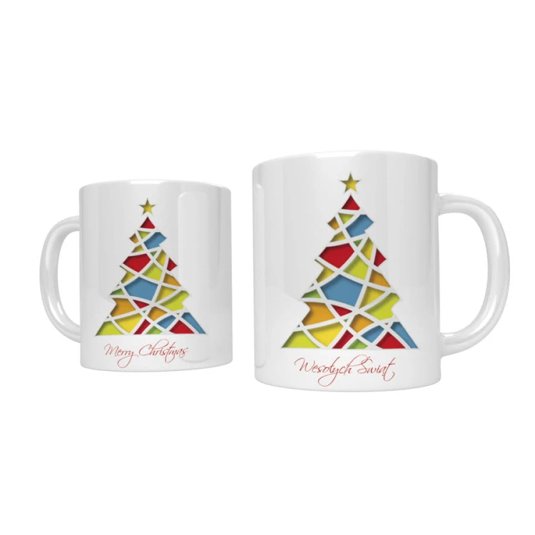 Kubek z choinką