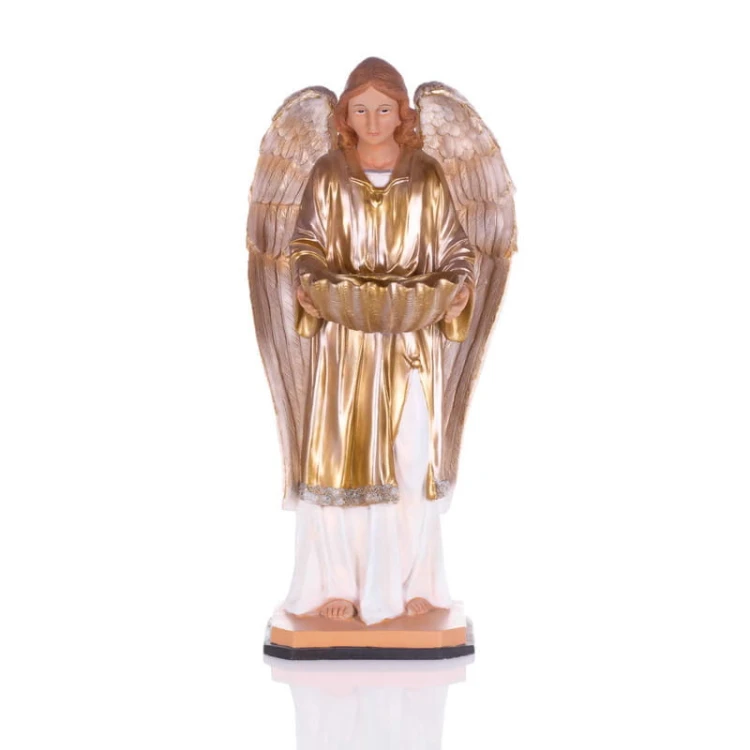 Figura anioła z misą 80 cm