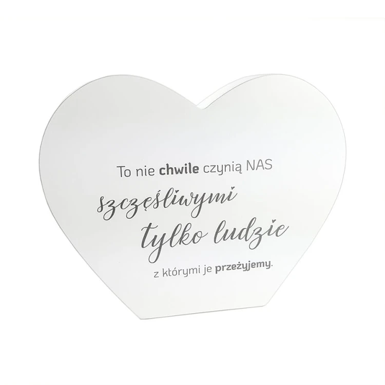 Deseczka dekoracyjna z cytatem