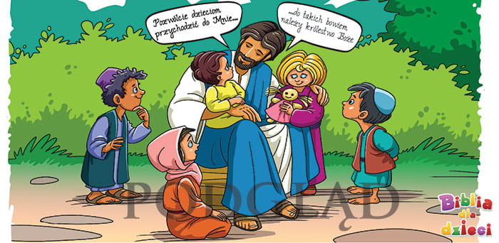 Kubek religijny Pozwólcie dzieciom przychodzić...