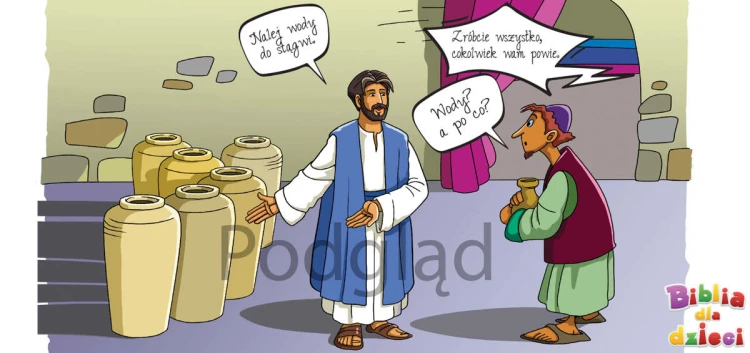 Kubek religijny Cud w Kanie Galilejskiej