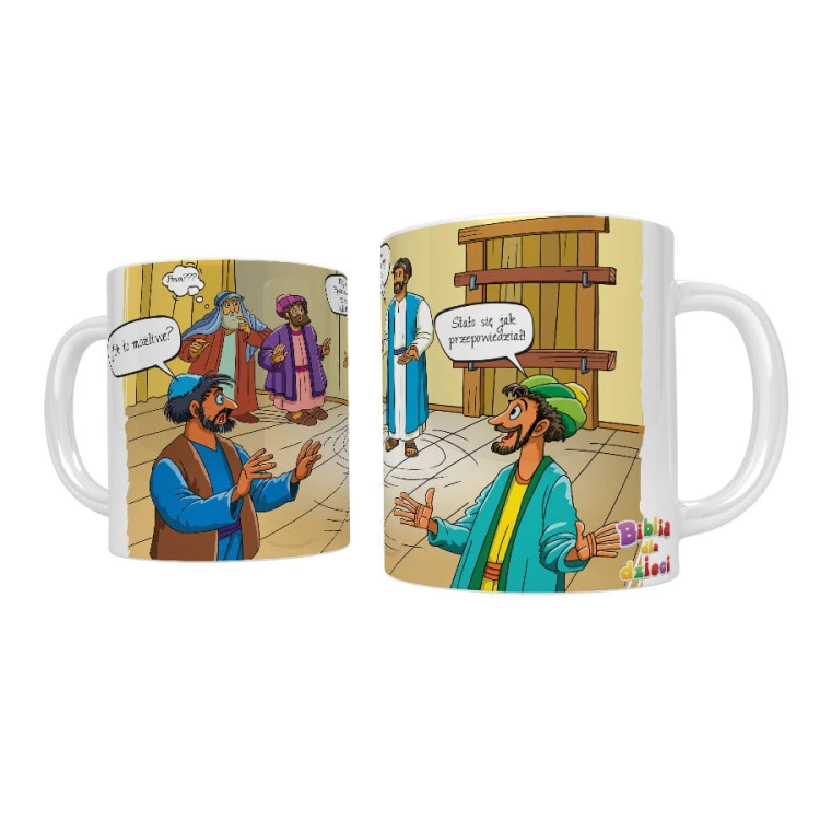 Kubek religijny Jezus Zmartwychwstały