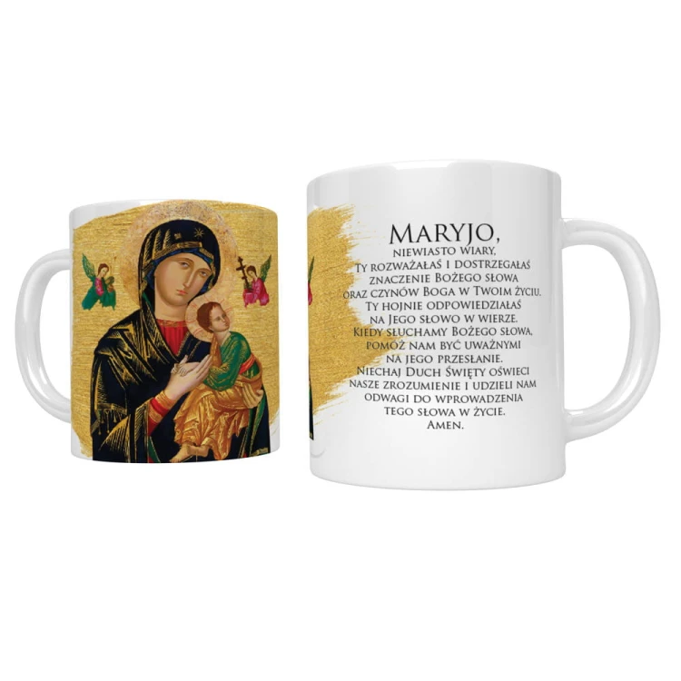 Kubek religijny Matka Boża Nieustającej Pomocy