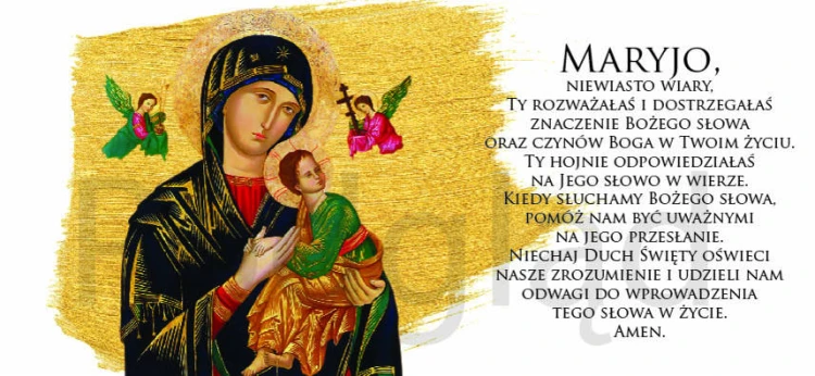 Kubek religijny Matka Boża Nieustającej Pomocy