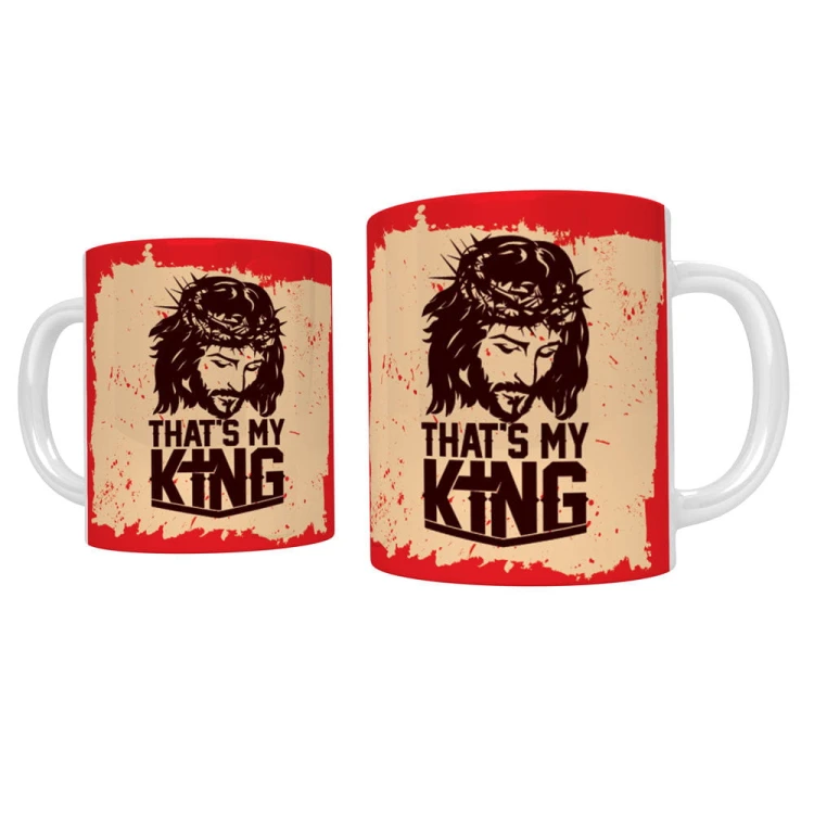 Christian mug That's my King