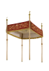 Processional canopy embroidered velvet