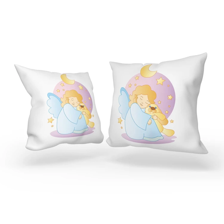Poduszka dla dziecka, Aniołek z misiem