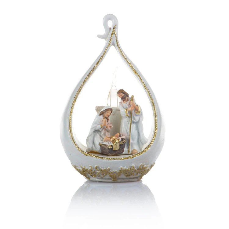 Figurka ze Świętą Rodziną, LED