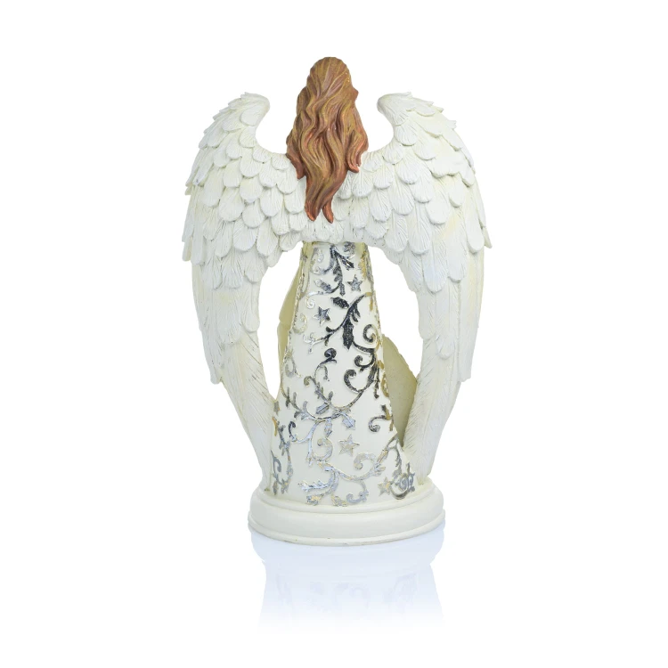 Szopka bożonarodzeniowa, Anioł ze Świętą Rodziną 2.jpg