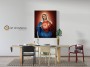 Obraz na płótnie canvas, Serce Maryi-Art Christiana wiz.jpg