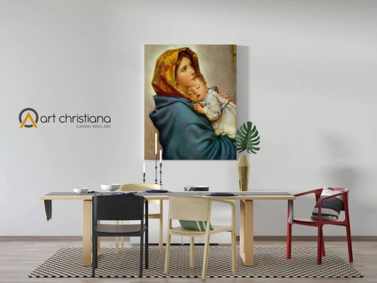 Obraz na płótnie canvas, Matka Boża Cygańska-Art Christiana wiz.jpg