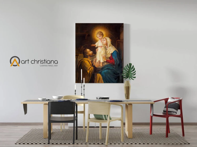 Obraz na płótnie canvas, Święta Rodzina obraz-Art Christiana wiz.jpg