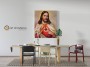 Obraz na płótnie canvas, Serce Jezusa 2-Art Christiana wiz.jpg