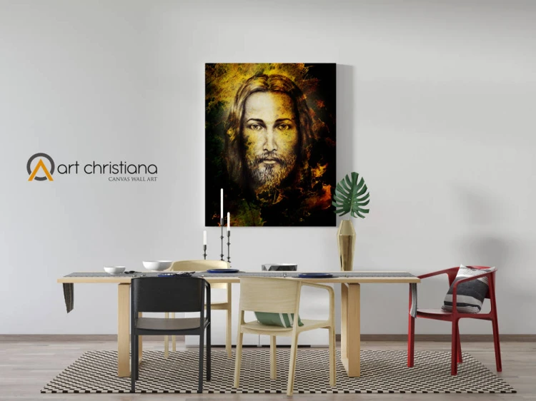 Obraz na płótnie canvas, Jestem, który Jestem_Jezus_Art Christiana wiz.jpg