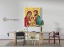 Obraz na płótnie canvas z Świętą Rodziną ikona-Art Christiana wiz.jpg