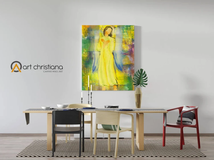 Obraz na płótnie canvas, anioł-Art Christiana wiz.jpg