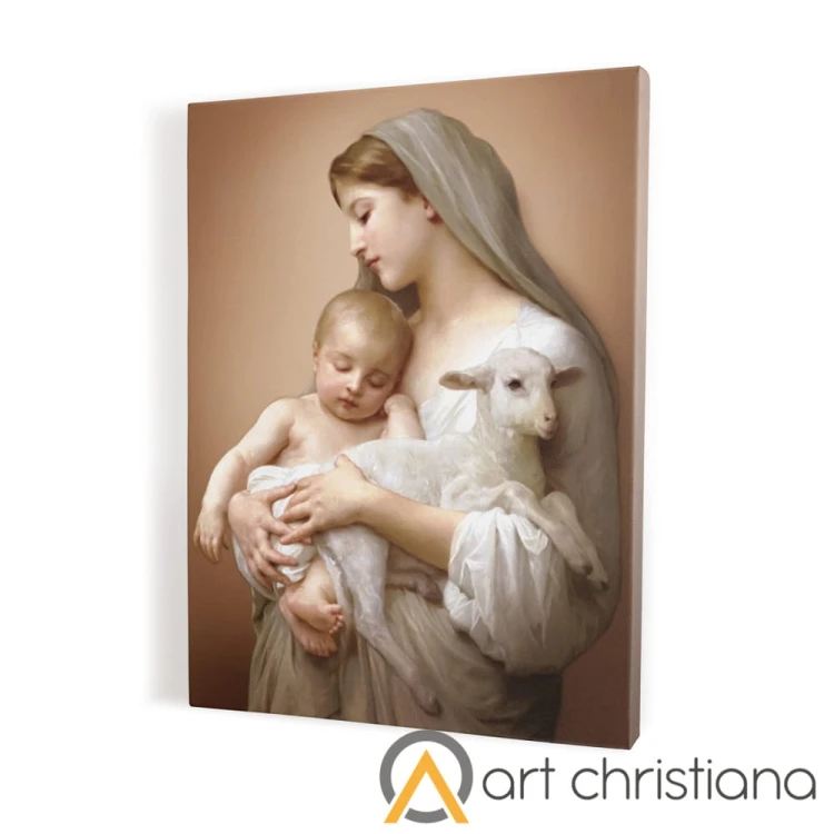 Obraz na płótnie canvas, Matka Boża z Dzieciątkiem-Art Christiana.jpg