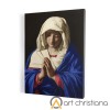 Obraz na płótnie canvas, Matka Boska modlaca-Art Christiana.jpg