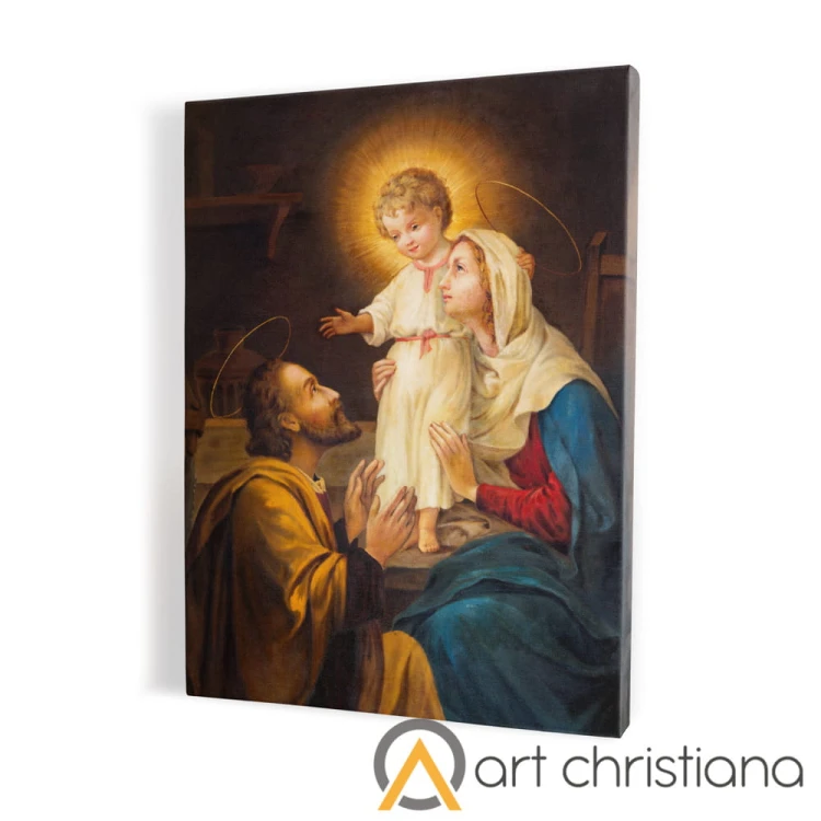 Obraz na płótnie canvas, Święta Rodzina obraz-Art Christiana.jpg