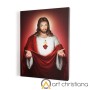 Obraz na płótnie canvas, Serce Jezusa-Art Christiana.jpg