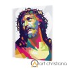 Obraz na płótnie canvas, Jezus abstrakt2-Art Christiana.jpg
