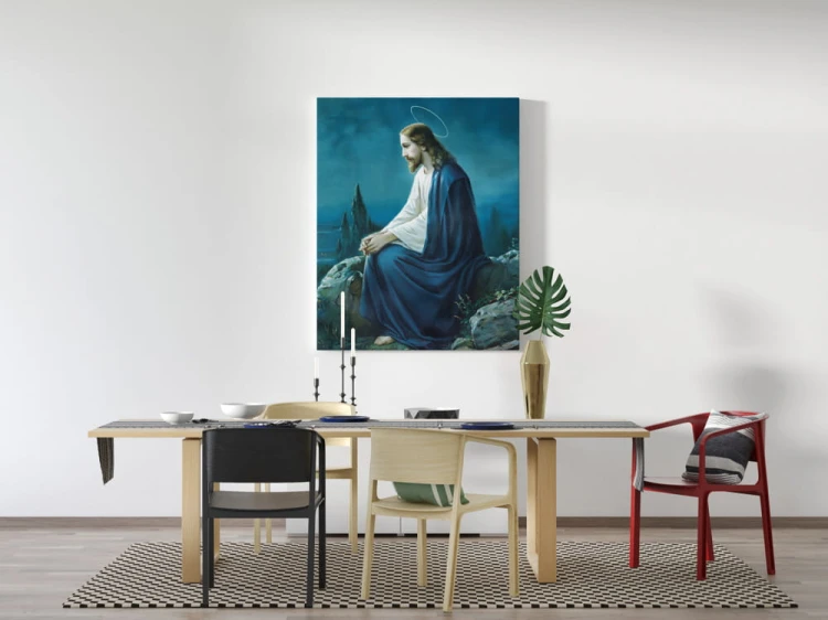 Obraz na płótnie Chrystus w modlitwie 2 -Art Christiana wiz.jpg