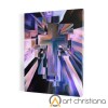 Obraz na płótnie canvas, Krzyż abstrakcja_Art Christiana.jpg