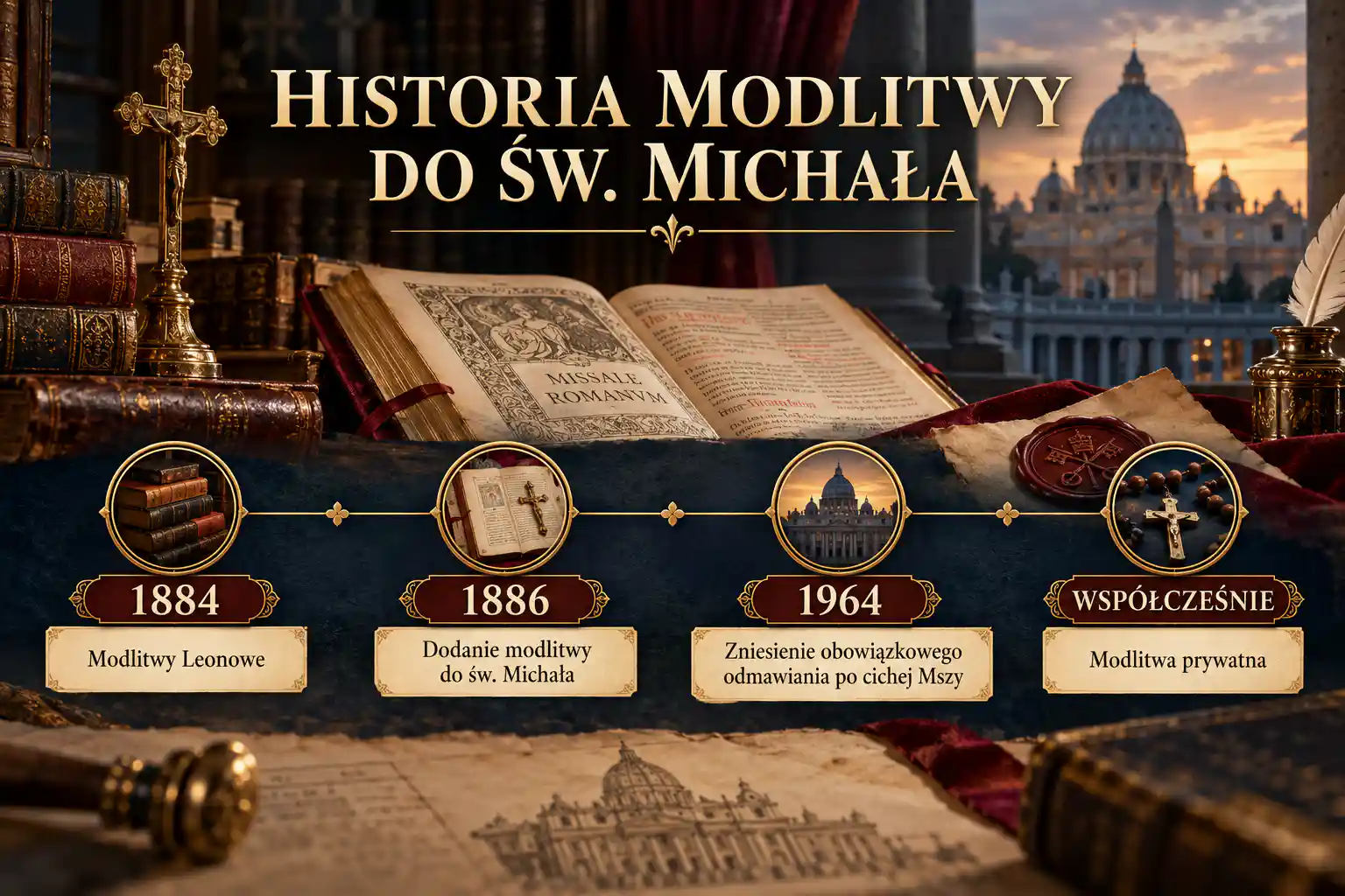 Historia modlitwy do św. Michała Archanioła Leona XIII