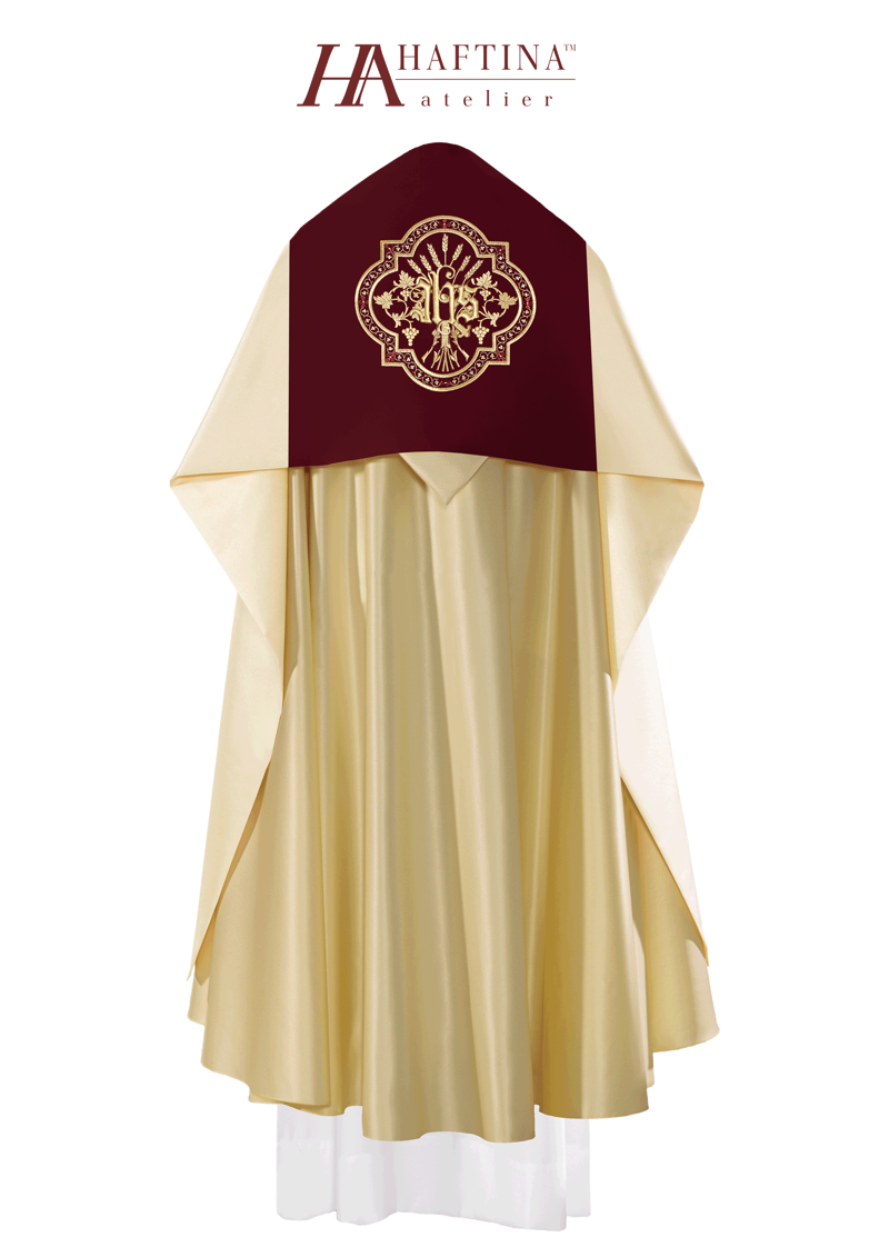 Welon haftowany z symbolem IHS