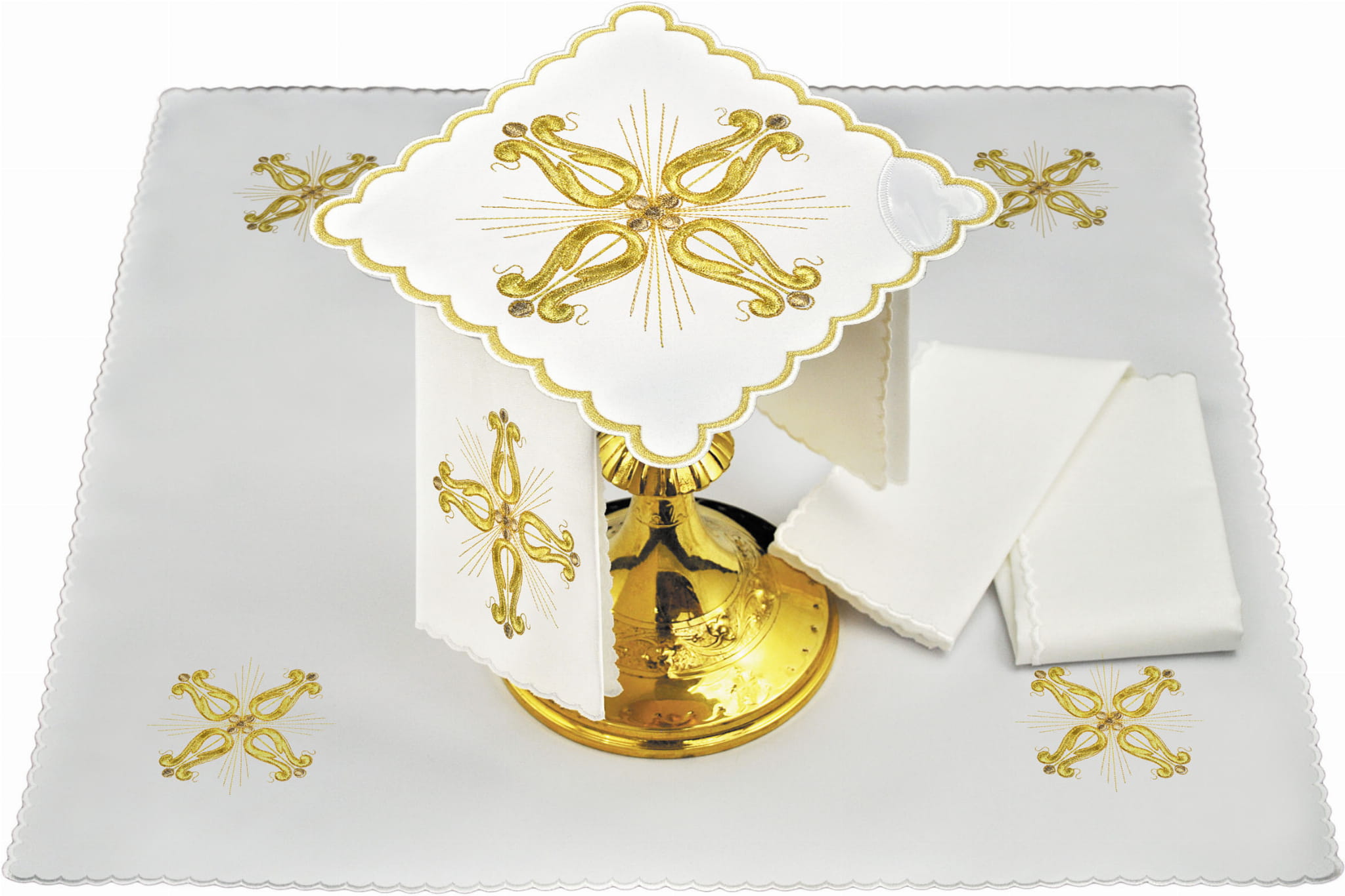 Komplet bielizny kielichowej - lilie