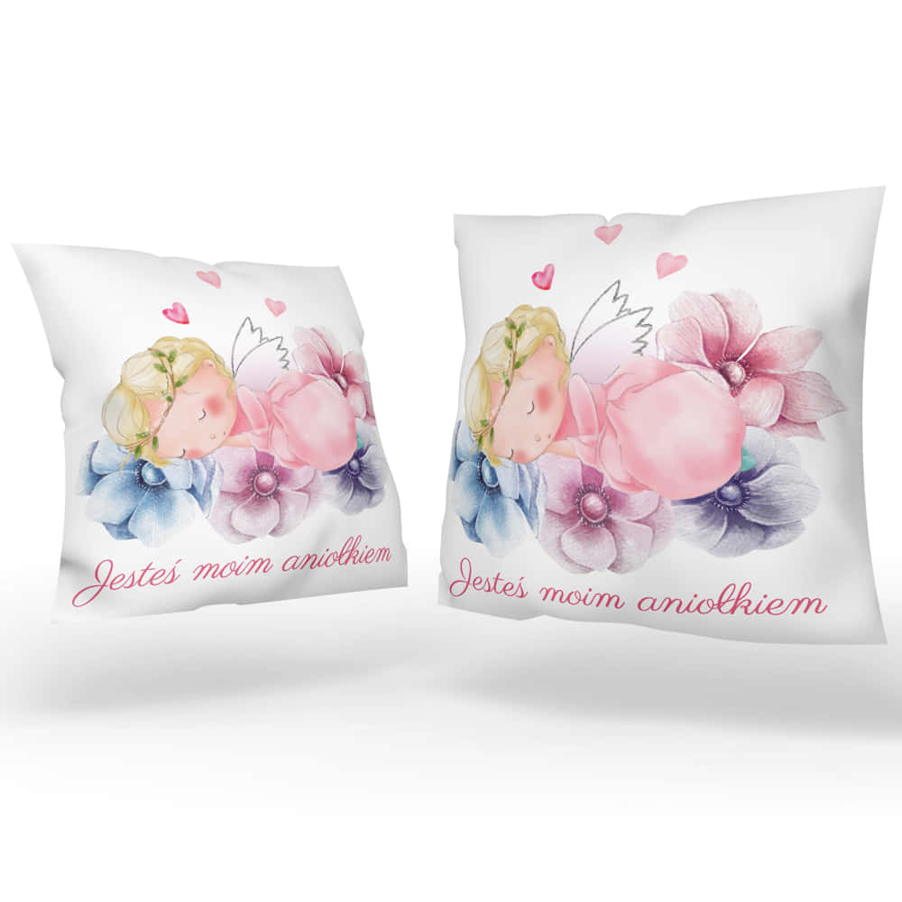 Baby pillow, sleeping angel