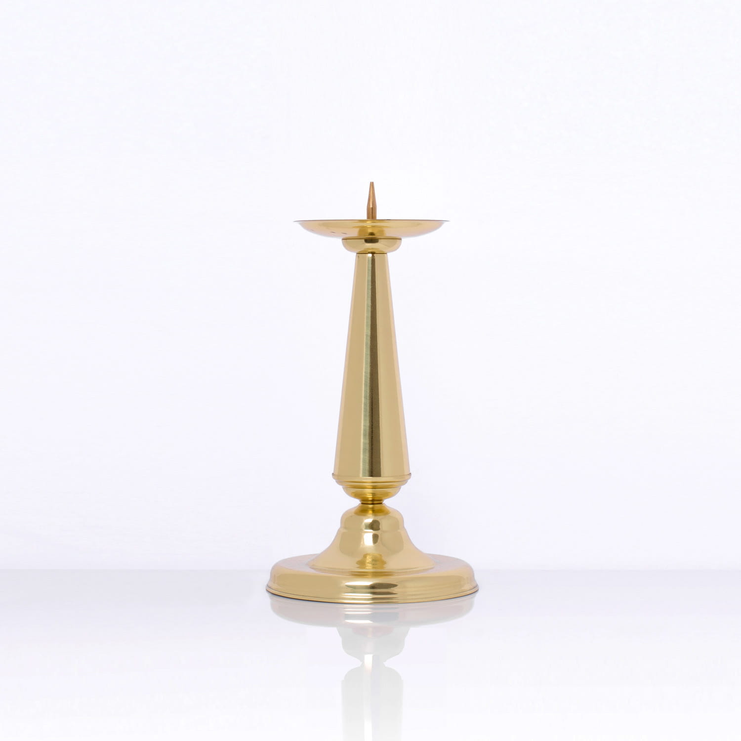 Lichtarz blaszany, 29 cm