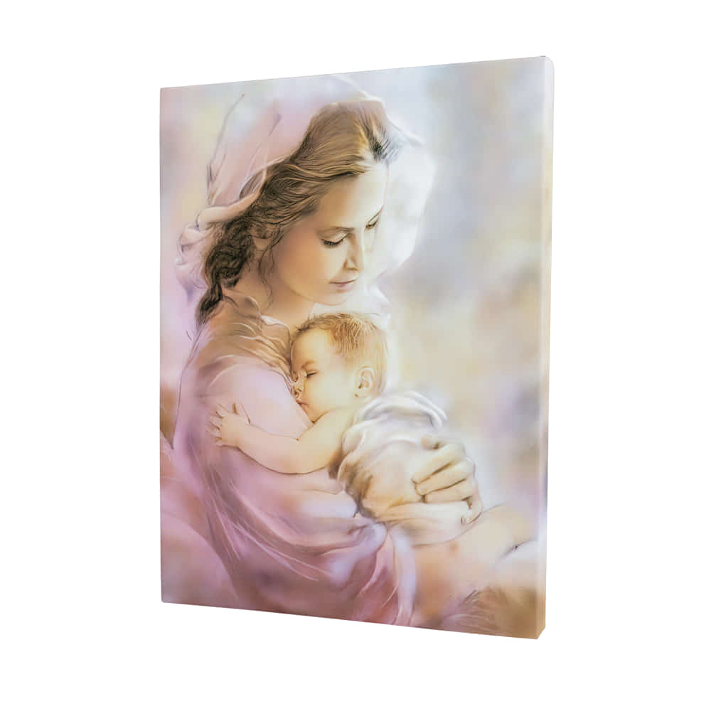 Matka Boża z Dzieciątkiem obraz na płótnie art christiana.jpg