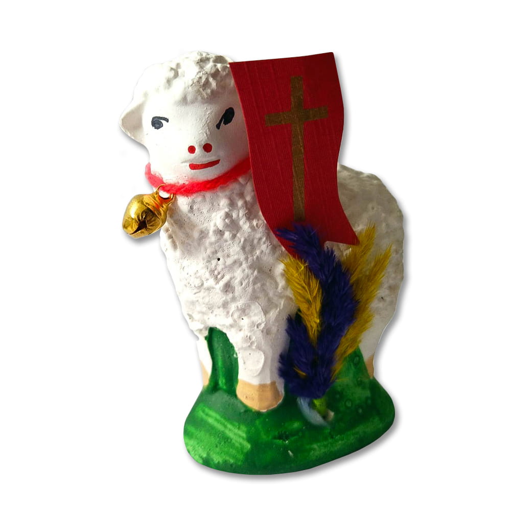 Stojący baranek do koszyczka