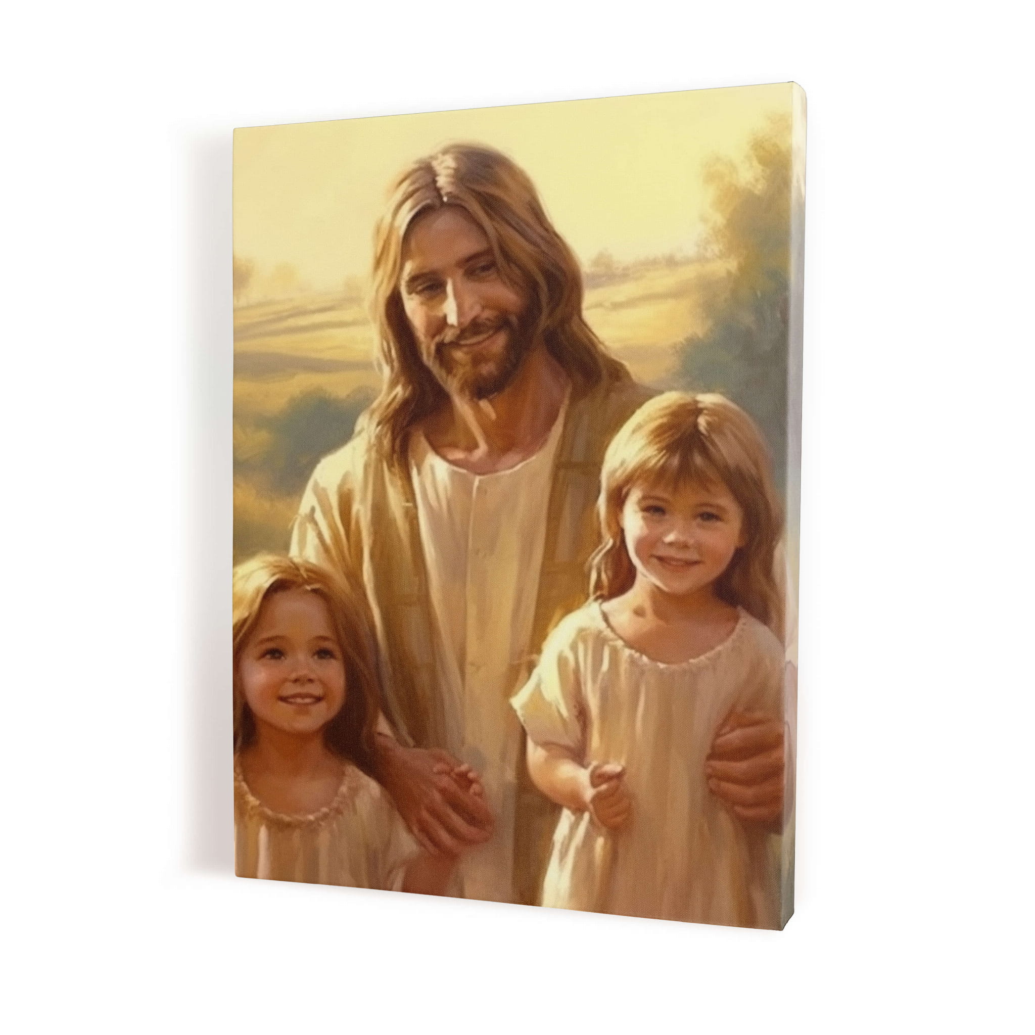 Jesus with the girls