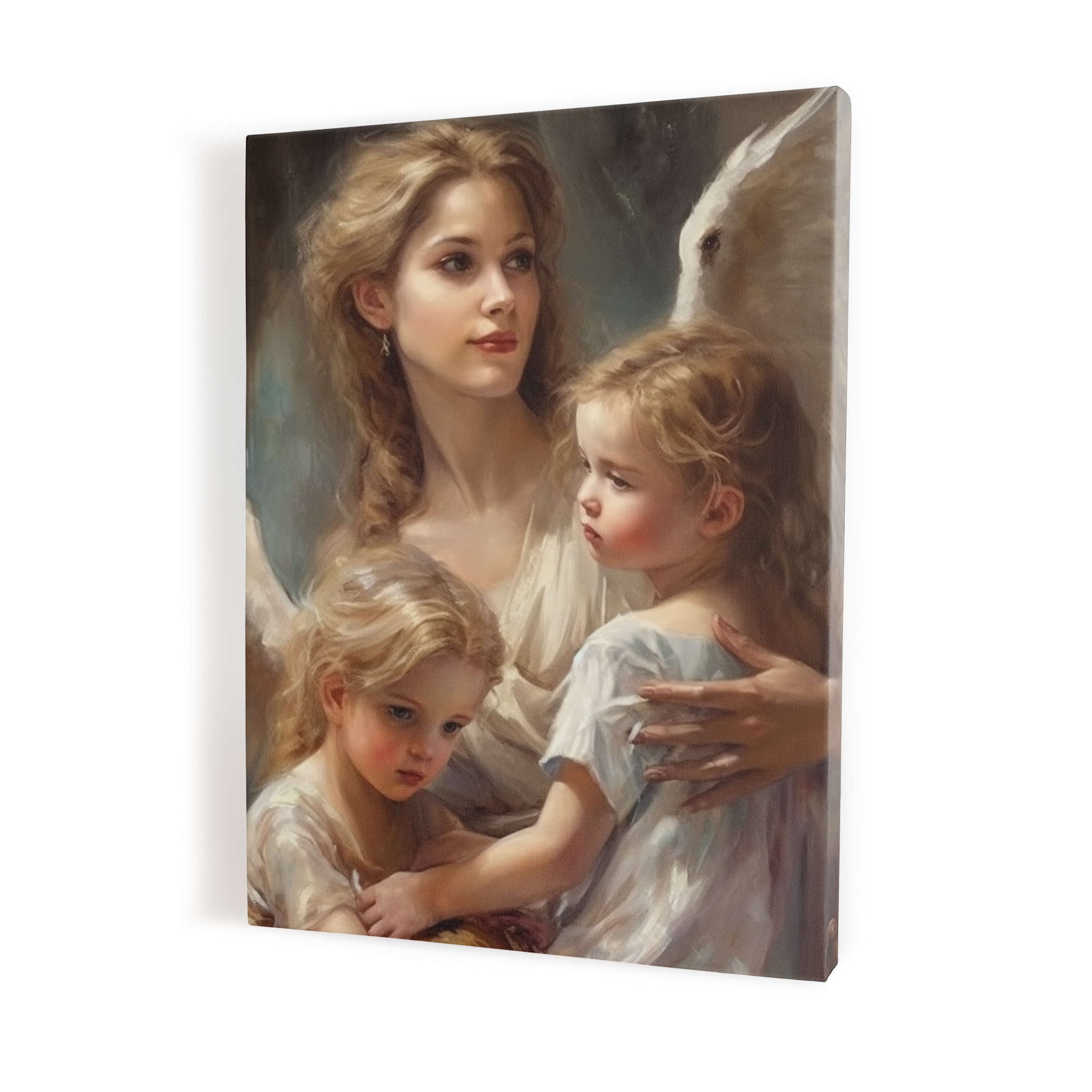 Anioł Stróż z dziećmi 2 obraz na płótnie Art Christiana.jpg