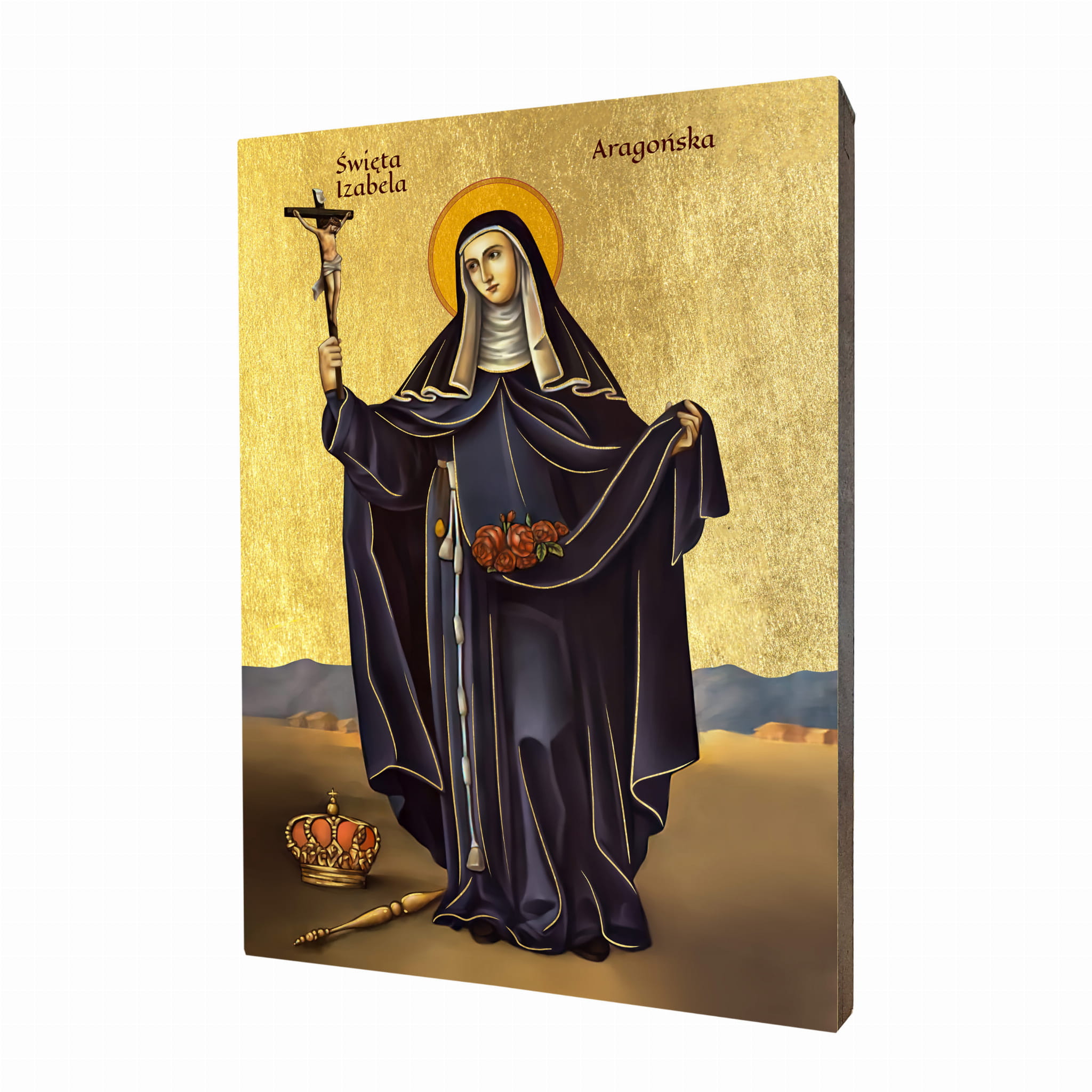 Ikone der Heiligen Isabella von Aragon