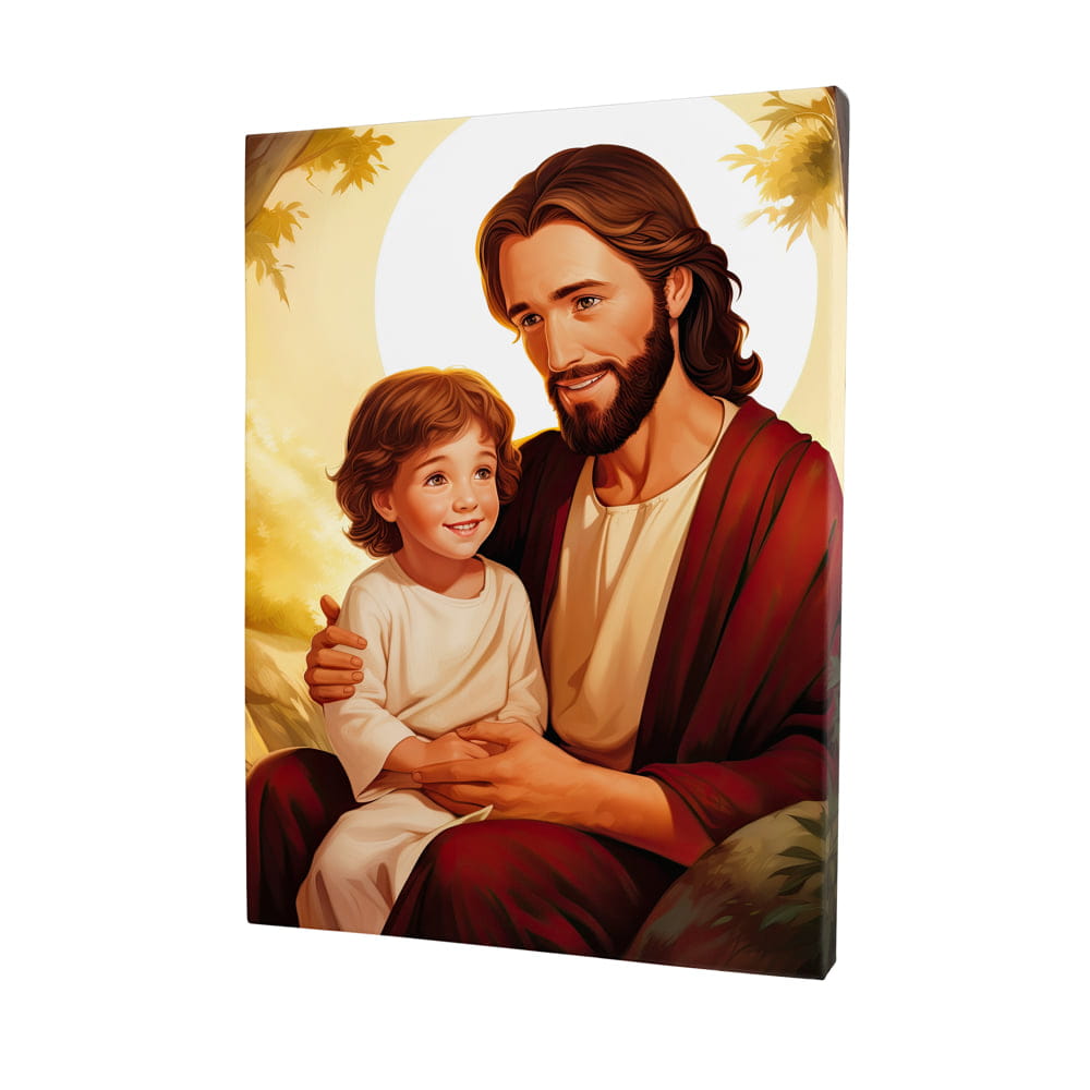 Lord Jesus with a Little Boy