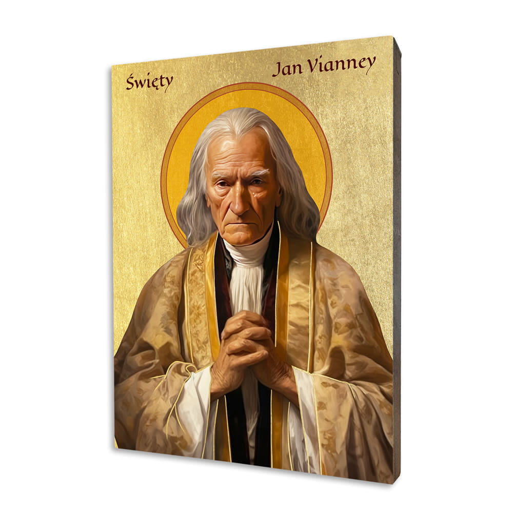 Ikone des Heiligen Johannes Maria Vianney