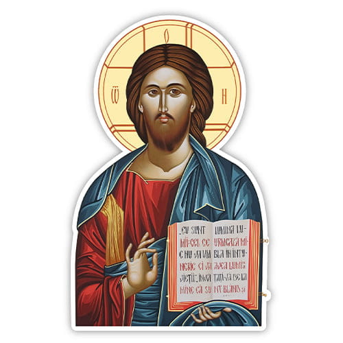 Christus Pantokrator Aufkleber