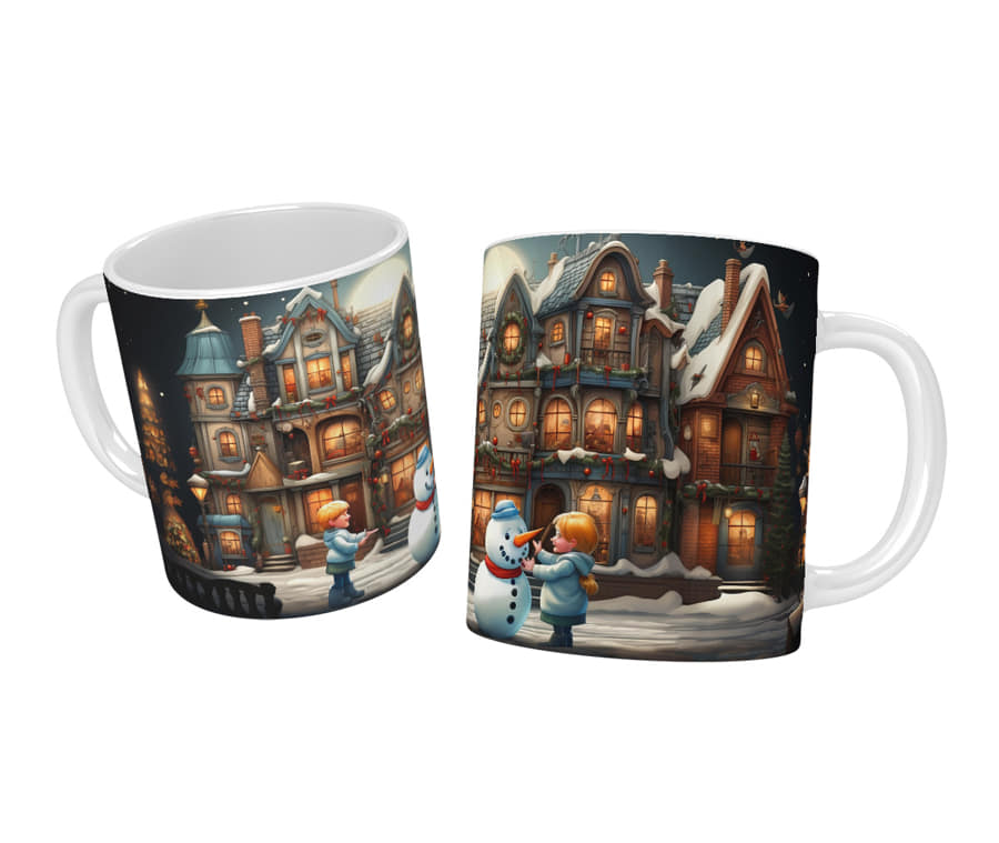 Holiday Mug – Magical Christmas Street
