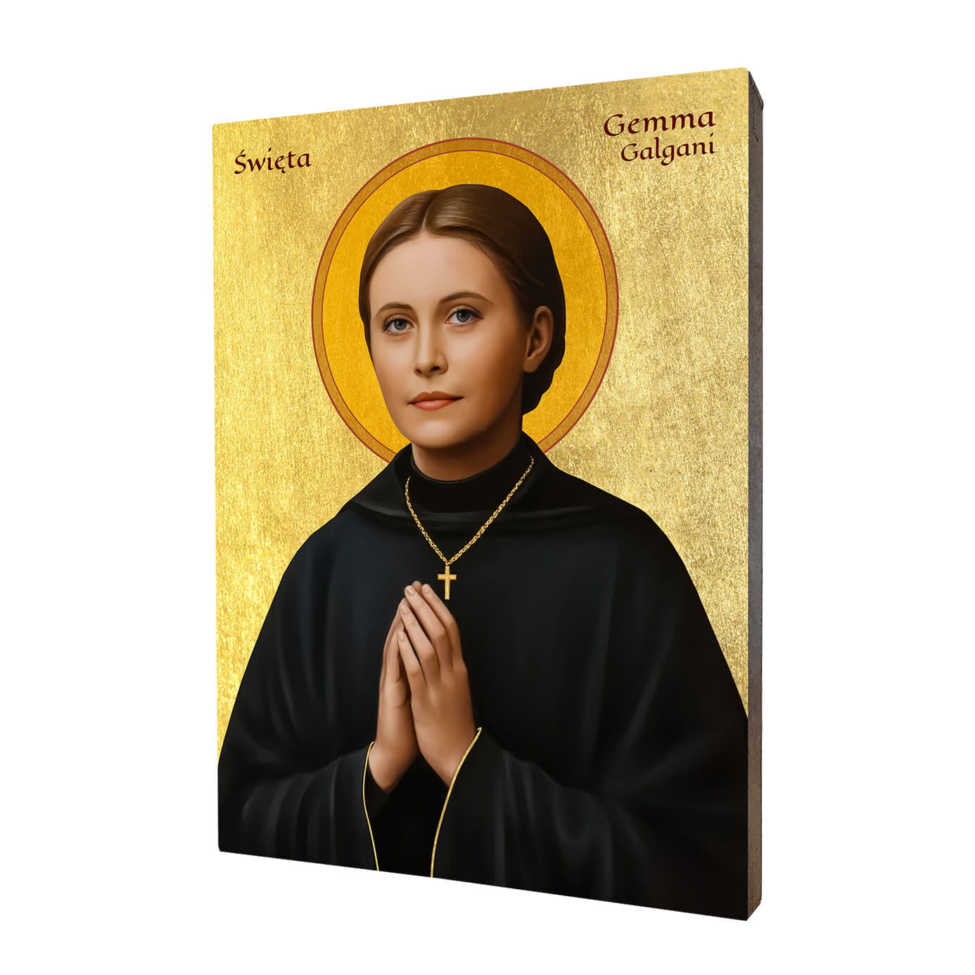 ikona zlocona święta Gemma Galgani Art Christiana.jpg