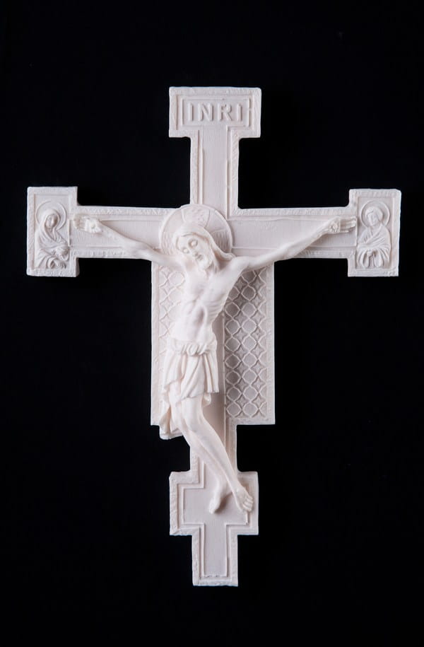 San Damiano alabaster cross