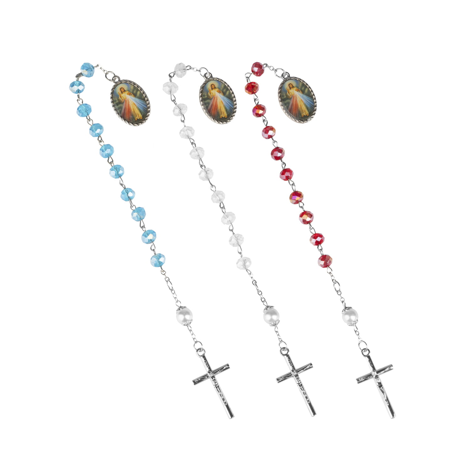 Dziesiątka różańca kryształowa