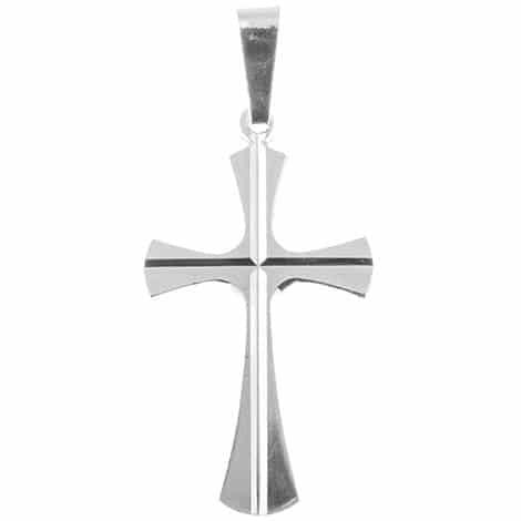 Silbernes Kreuz Anhänger 925