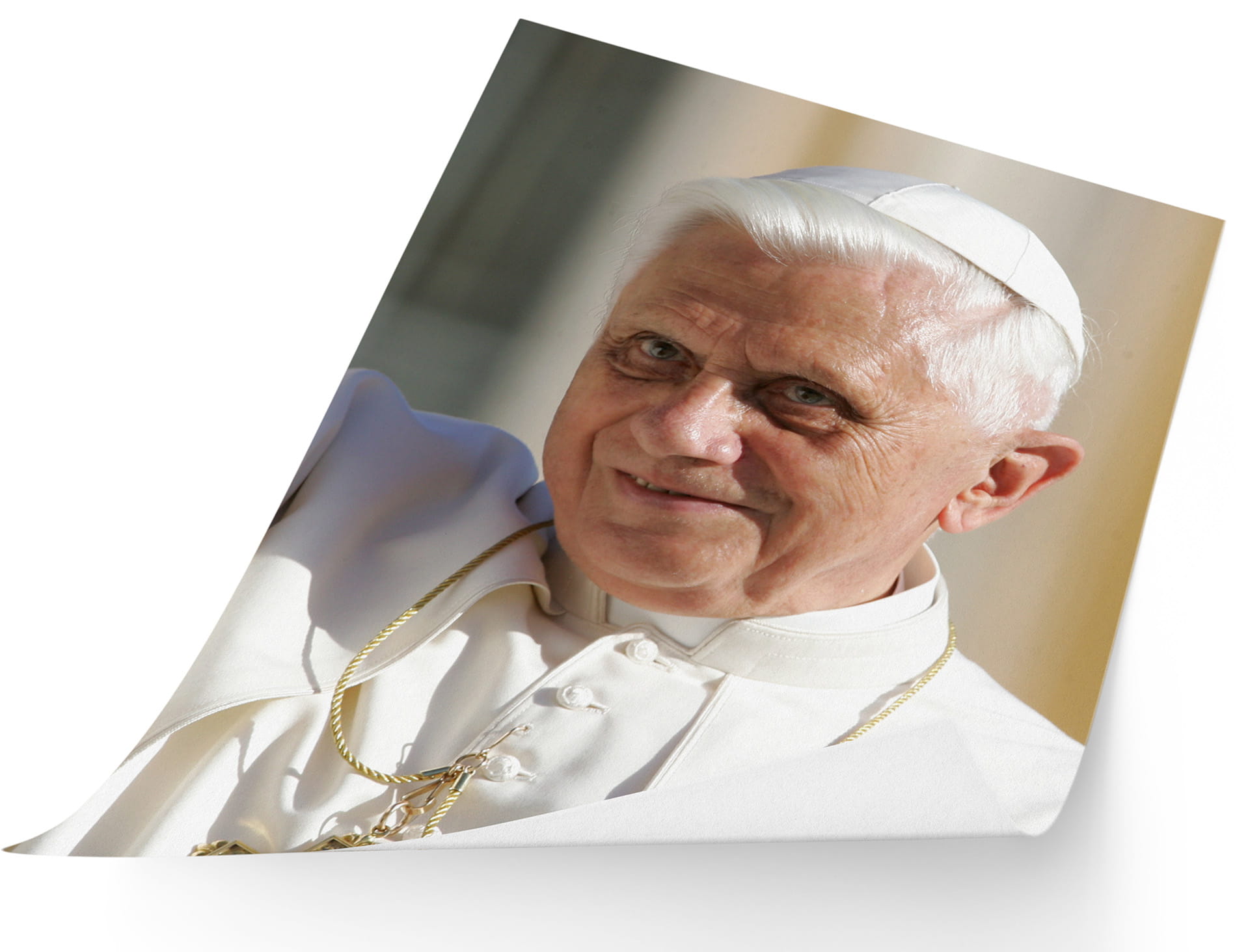 Papst Benedikt XVI. – religiöses Poster