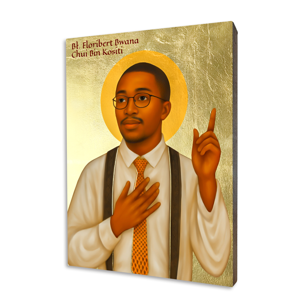 Icon of Blessed Floribert Bwana Chui Bin Kositi