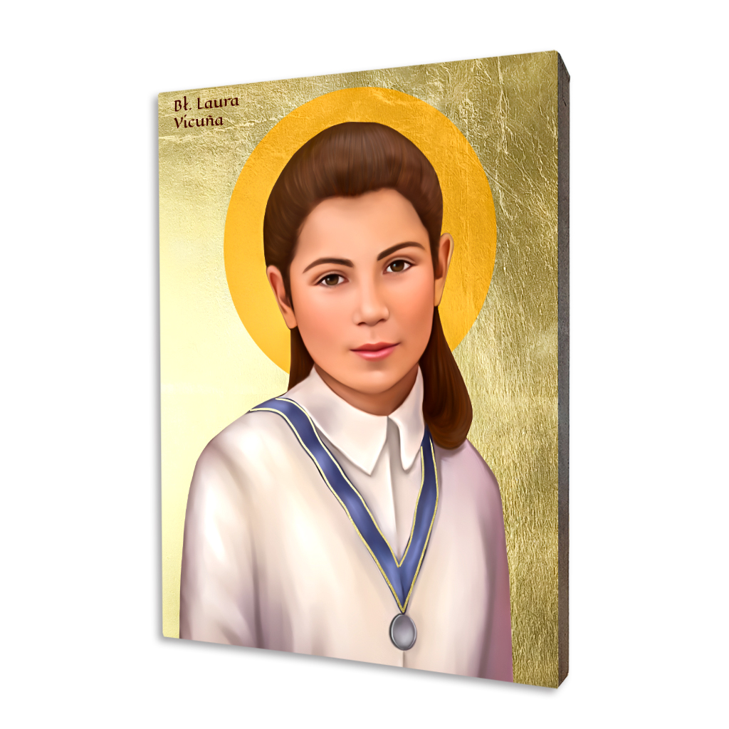 Ikone der Seligen Laura Vicuña